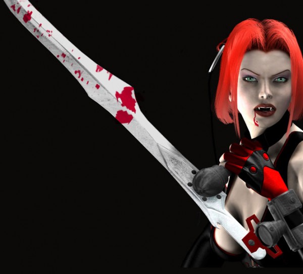 Вампирша Рейн из игры BloodRayne