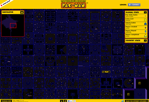 pacman_screen The Worlds Biggest Pac-Man стала новым тайм-киллером