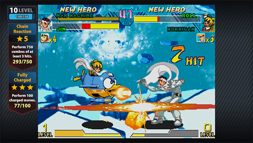 Origins_screen В конце сентября выйдет Marvel vs. Capcom: Origins